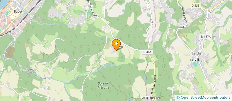 localisation de l'entreprise SCI LE BAILLER AC  VIENNE