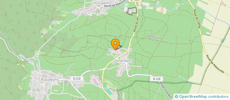 localisation de l'entreprise SCI LE BAILLIAGE  ZELLENBERG