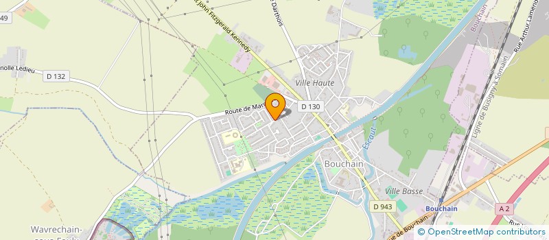 localisation de l'entreprise SCI LE BAILLY à BOUCHAIN
