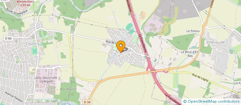 localisation de l'entreprise SCI LE BAL DE BUSSY à LE PIN