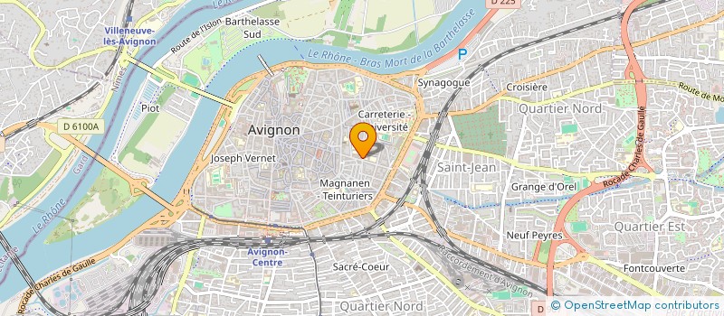 localisation de l'entreprise SCI LE BALCON  AVIGNON