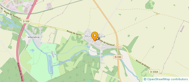 localisation de l'entreprise SCI LE BALCON DU MONT BLANC II  MONT-L'EVEQUE