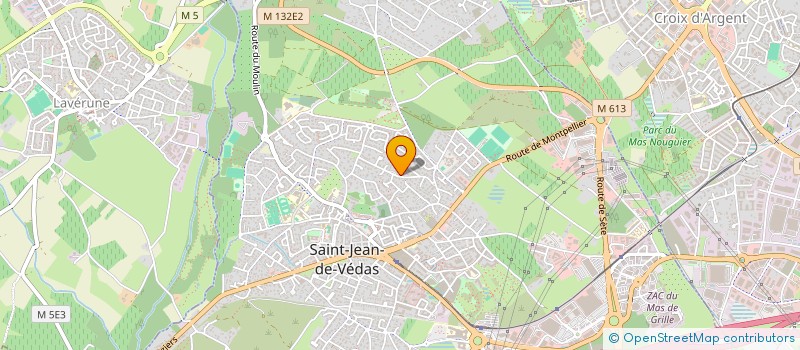 localisation de l'entreprise SCI LE BANCEL  SAINT-JEAN-DE-VEDAS