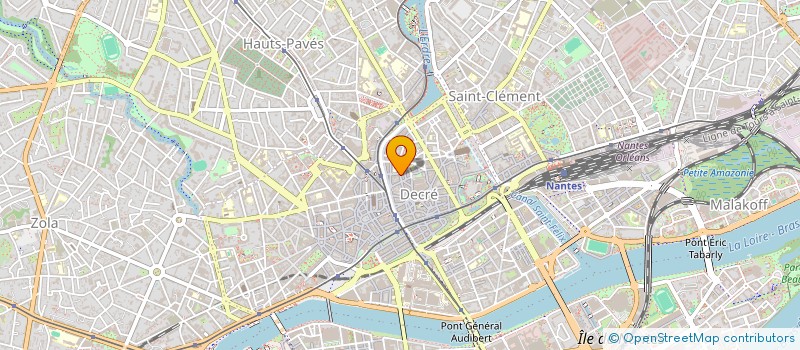 localisation de l'entreprise SCI LE BANGKOK à NANTES