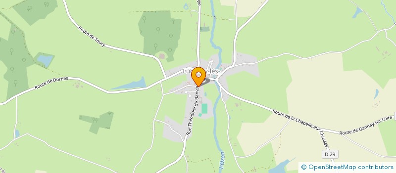 localisation de l'entreprise SCI LE BANVILLE  LUCENAY-LES-AIX