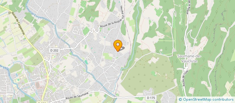 localisation de l'entreprise SCI LE BAOBAB  L'ISLE-SUR-LA-SORGUE