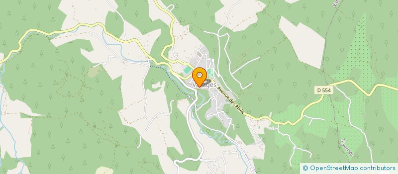 localisation de l'entreprise SCI LE BAOU  VARAGES