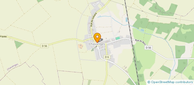 localisation de l'entreprise SCI LE BARBE  CHAVANGES