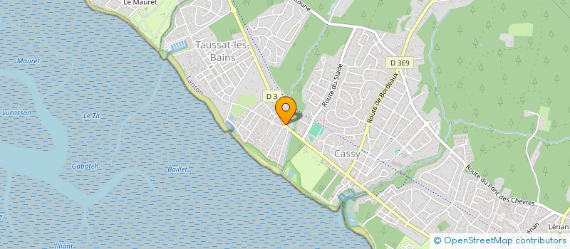 localisation de l'entreprise SCI LE BARBOT  LANTON