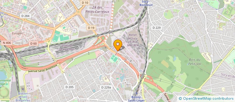 localisation de l'entreprise SCI LE BARON DE MONTIGNY à ANTONY