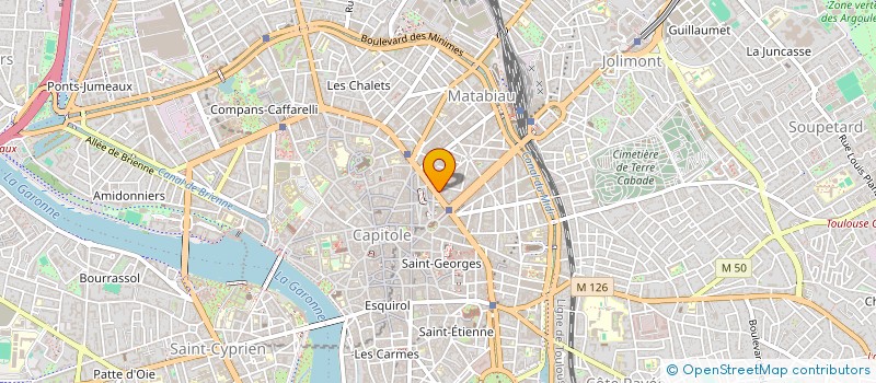 localisation de l'entreprise SCI LE BARON RITAT à TOULOUSE