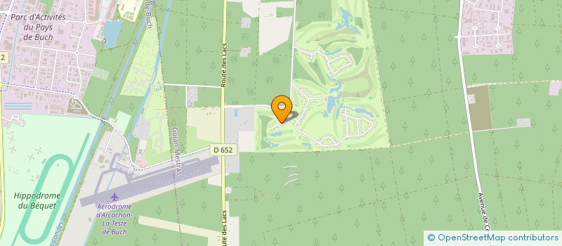 localisation de l'entreprise SCI LE BARP  GUJAN-MESTRAS