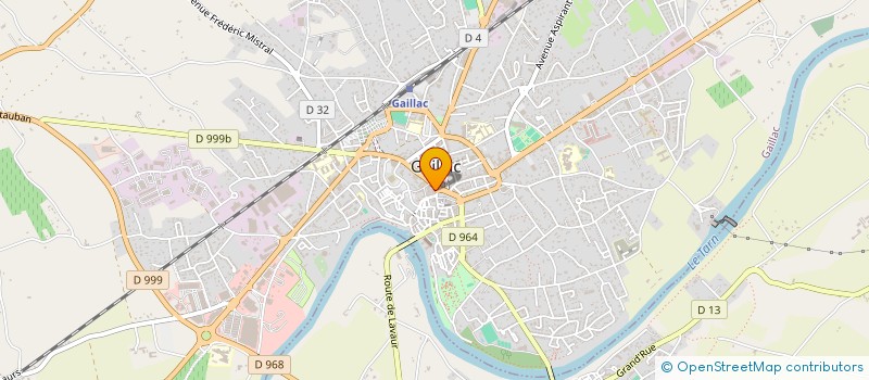 localisation de l'entreprise SCI LE BARRY à GAILLAC
