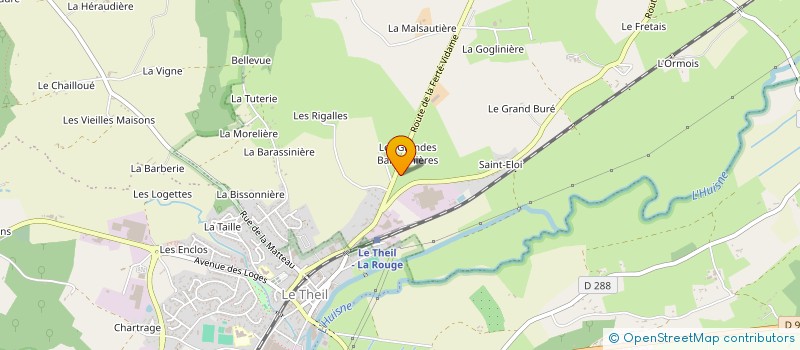 localisation de l'entreprise SCI LE BAS MONTMORAND à CETON