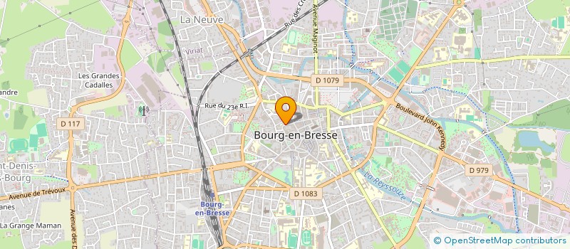 localisation de l'entreprise SCI LE BASTION GUERRIER à BOURG-EN-BRESSE