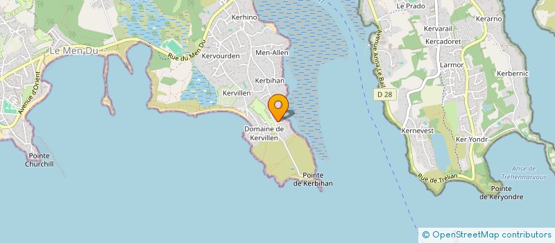 localisation de l'entreprise SCI LE BAYON  LA TRINITE-SUR-MER