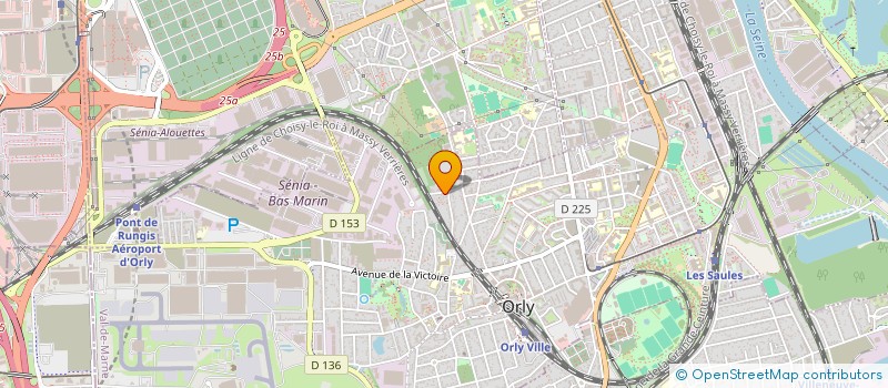 localisation de l'entreprise SCI LE BEAU CHAT II  ORLY