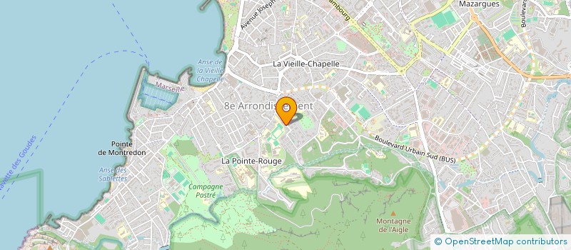 localisation de l'entreprise SCI LE BEAU PIN  MARSEILLE