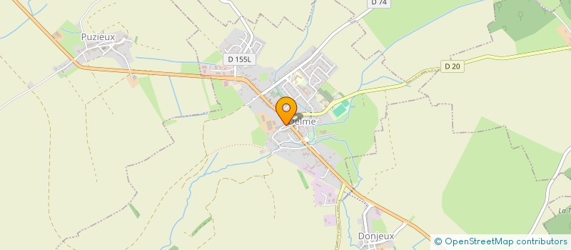 localisation de l'entreprise SCI LE BEAU SEJOUR  DELME