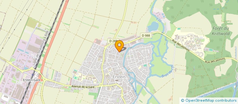 localisation de l'entreprise SCI LE BEAU SITE  ERSTEIN