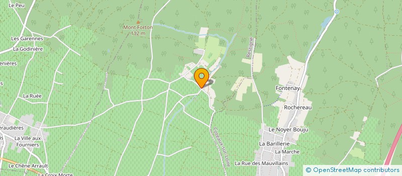 localisation de l'entreprise SCI LE BEAUDIGNE  RESTIGNE