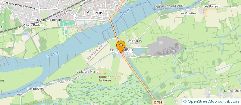 localisation de l'entreprise SCI LE BEC  OREE-D'ANJOU