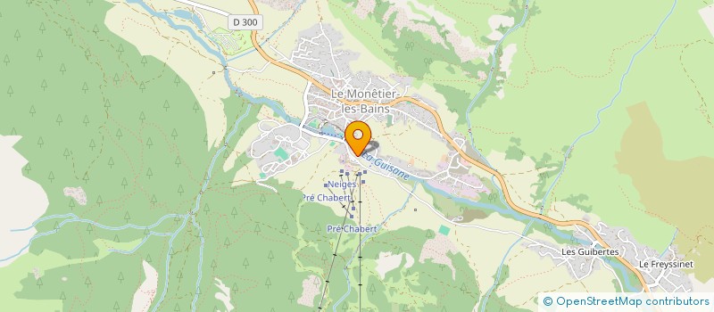 localisation de l'entreprise SCI LE BEEF à LE MONETIER-LES-BAINS
