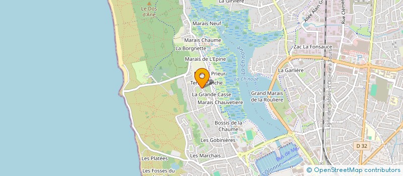 localisation de l'entreprise SCI LE BEFFROI à LES SABLES D'OLONNE