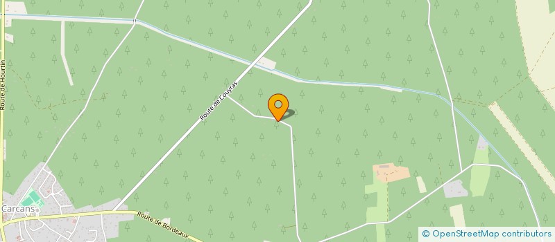 localisation de l'entreprise SCI LE BEGUEY  CARCANS