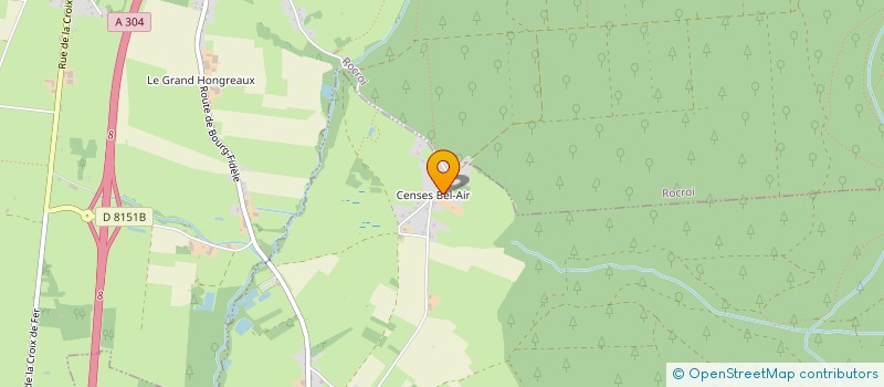 localisation de l'entreprise SCI LE BEL AIR  BOURG-FIDELE