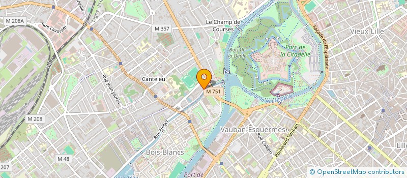 localisation de l'entreprise SCI LE BELIER à LAMBERSART