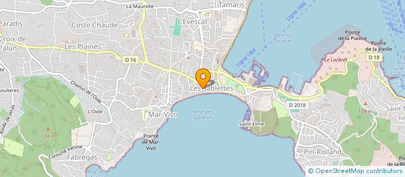 localisation de l'entreprise SCI LE BELIER à LA SEYNE-SUR-MER