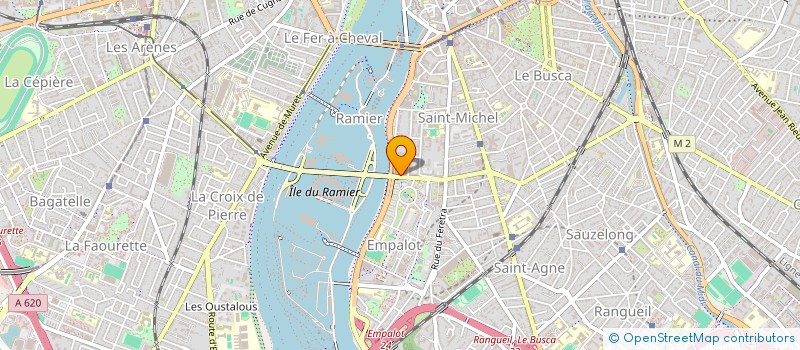 localisation de l'entreprise SCI LE BELVEDERE à TOULOUSE