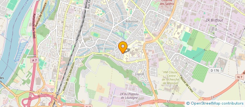 localisation de l'entreprise SCI LE BELVEDERE à VALENCE