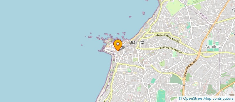 localisation de l'entreprise SCI LE BELVEDERE  BIARRITZ