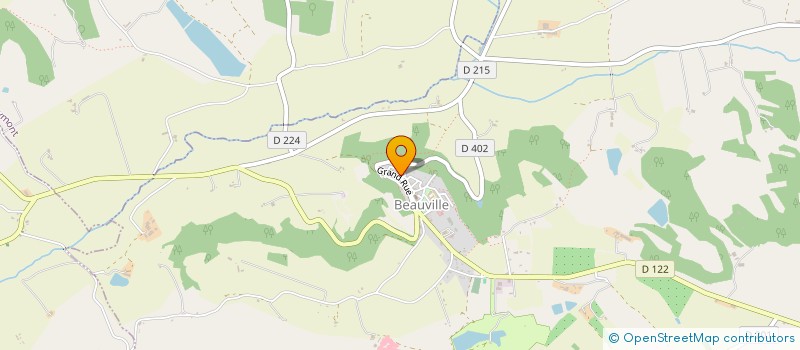 localisation de l'entreprise SCI LE BELVEDERE  DONDAS