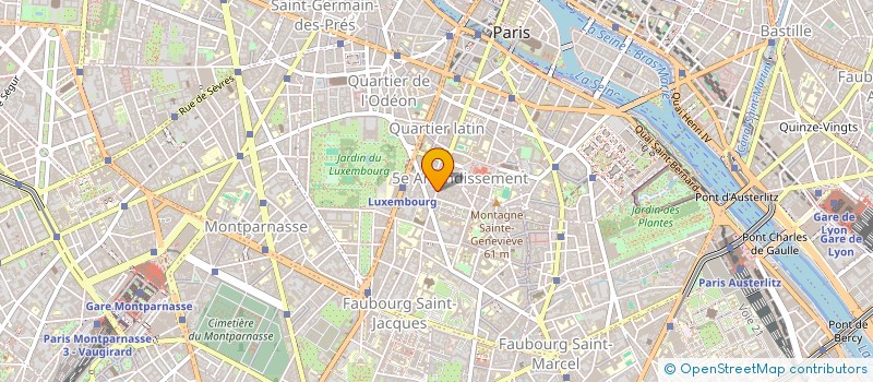 localisation de l'entreprise SCI LE BELVEDERE  PARIS