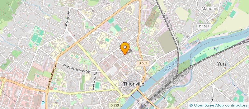 localisation de l'entreprise SCI LE BENIGUET à THIONVILLE