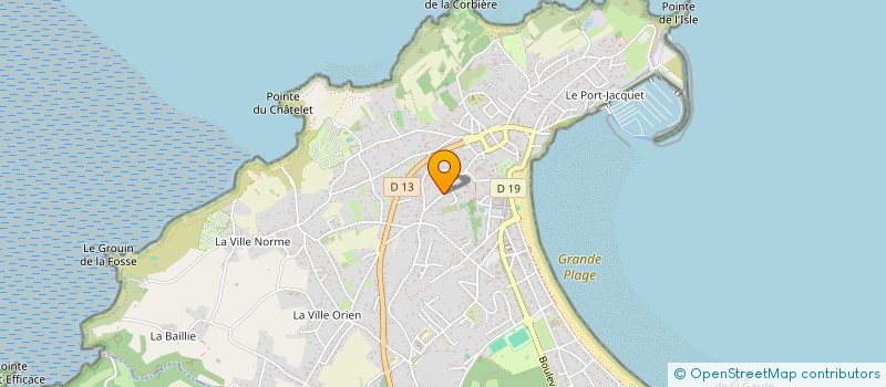 localisation de l'entreprise SCI LE BERCAIL  SAINT-CAST-LE-GUILDO