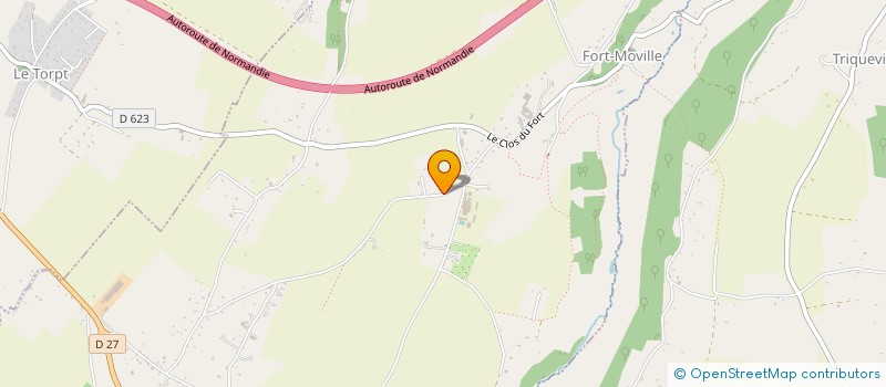 localisation de l'entreprise SCI LE BERCEAU  FORT-MOVILLE