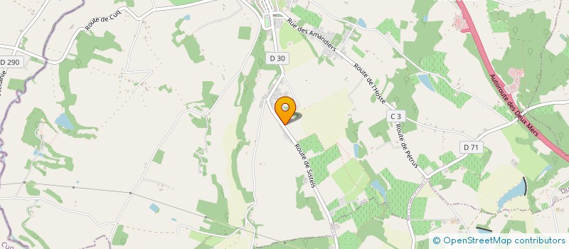 localisation de l'entreprise SCI LE BERGNOL  DUNES