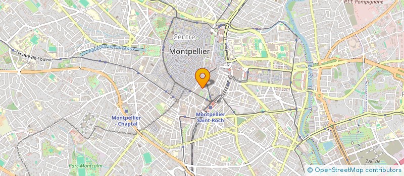 localisation de l'entreprise SCI LE BERLIOZ à MONTPELLIER
