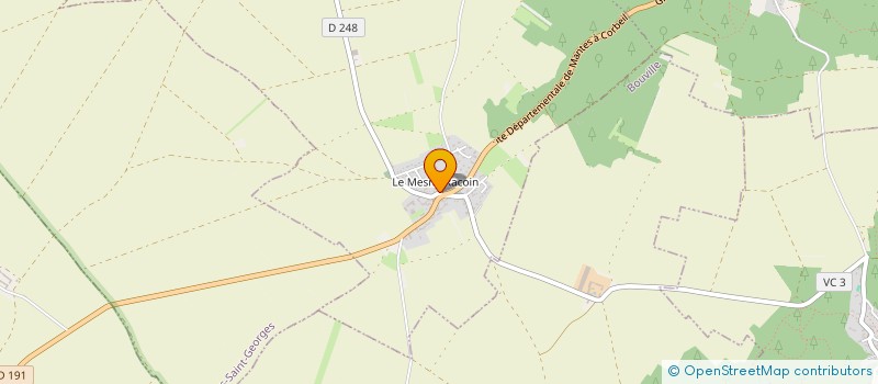 localisation de l'entreprise SCI LE BERRY-ZEBRE  VILLENEUVE-SUR-AUVERS