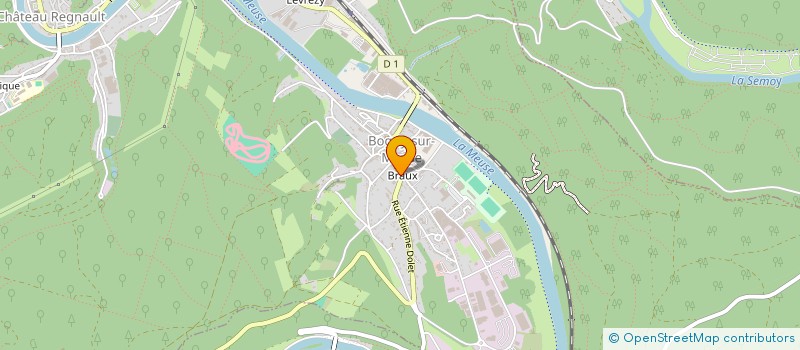 localisation de l'entreprise SCI LE BESSERET  BOGNY-SUR-MEUSE