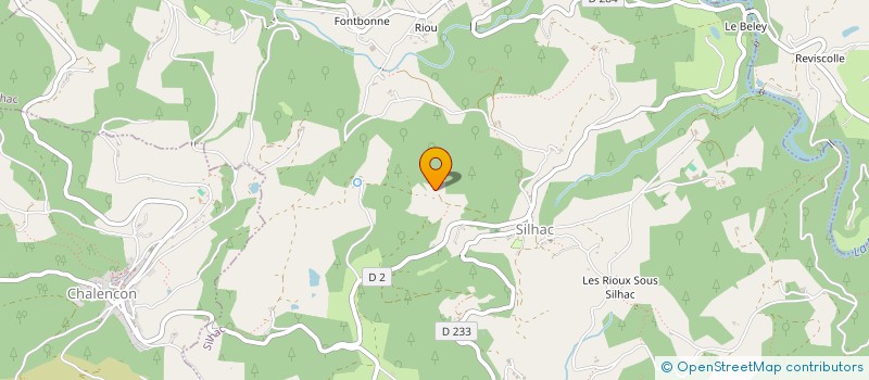 localisation de l'entreprise SCI LE BESSET  SAINT-JEAN-CHAMBRE