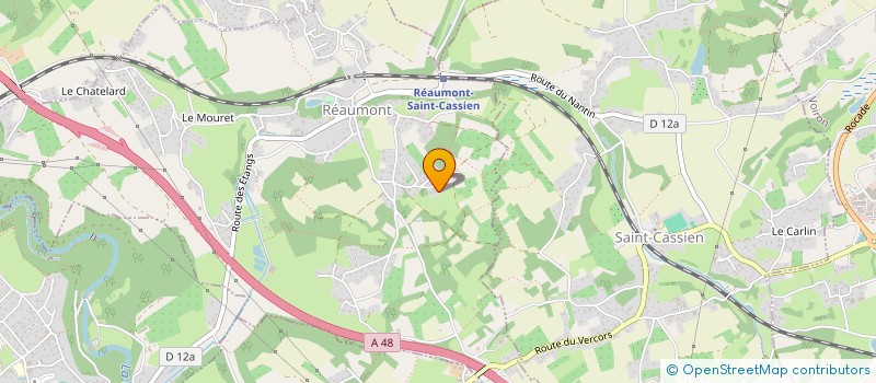 localisation de l'entreprise SCI LE BESSEY  REAUMONT