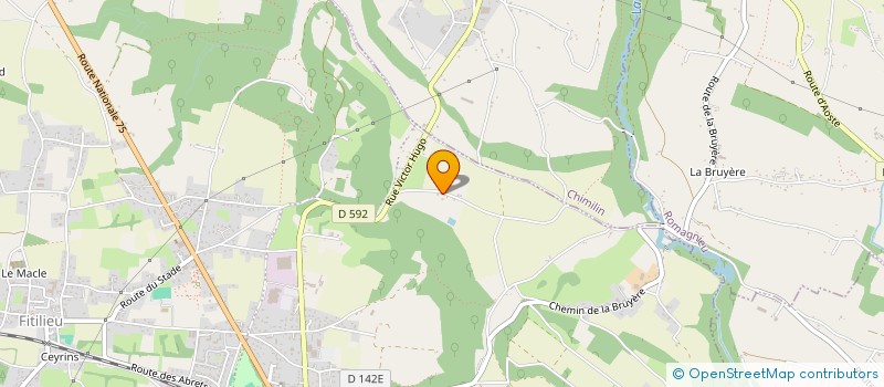 localisation de l'entreprise SCI LE BESSON  LES ABRETS-EN-DAUPHINE