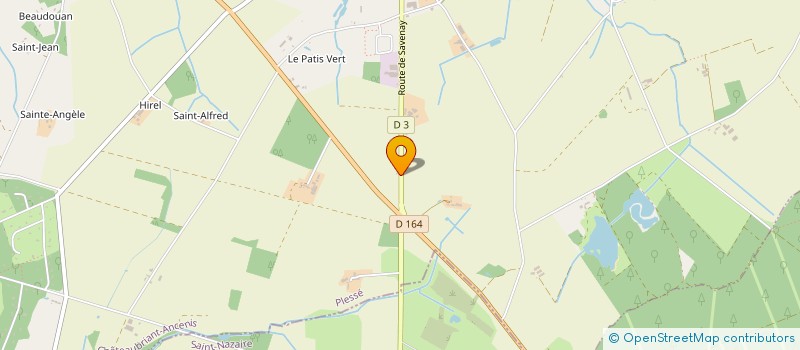 localisation de l'entreprise SCI LE BIEF  PLESSE