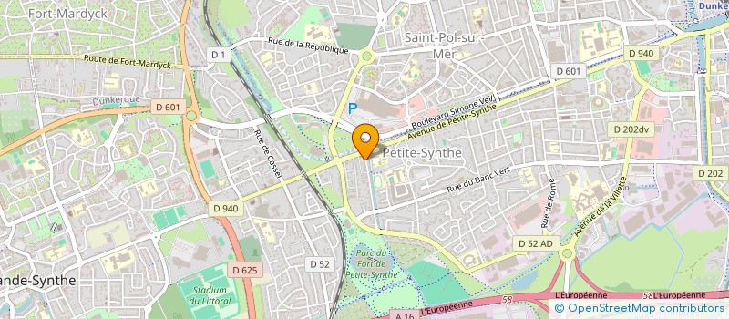 localisation de l'entreprise SCI LE BIEN ETRE à DUNKERQUE