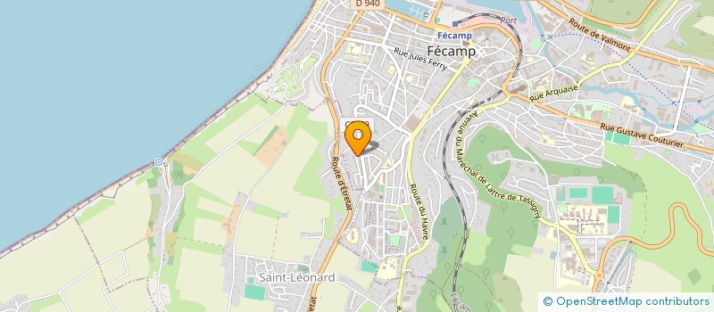 localisation de l'entreprise SCI LE BIG BEN  FECAMP